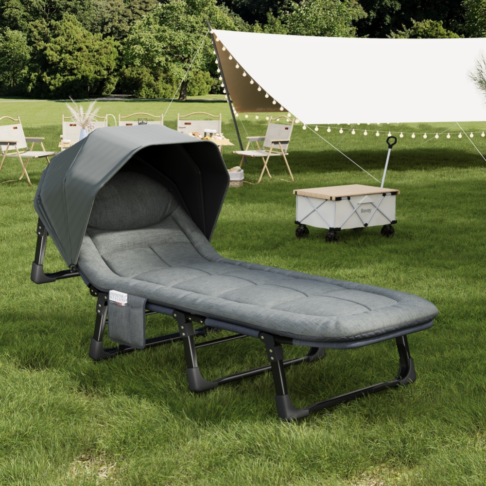 Bed Outdoor Camping - Neues Design, tragbares, leichtes, faltbares, verstellbares