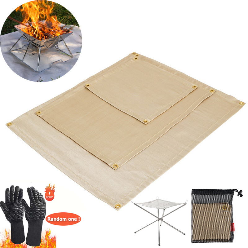 Outdoor Camping Rugs - Outdoor Camping Feuerfeste Decke Picknick Grill