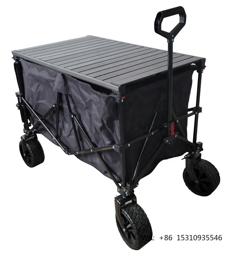 Outdoor Camping Trolley - ODM Großhandel Klappbarer Wagen mit Verstellbarem