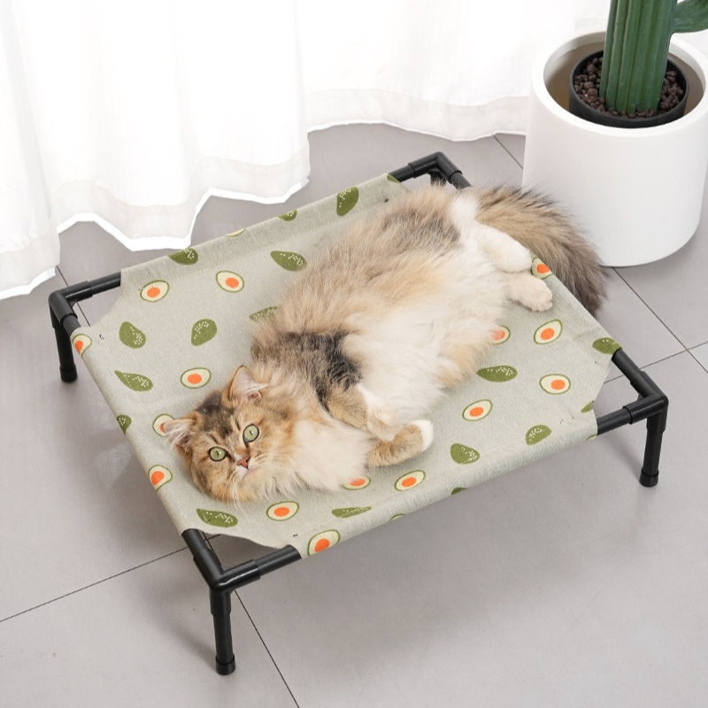 Outdoor Camping Dog Bed - Erhöhtes Hundebett mit Bodenfreiem Design, Erhöhtes