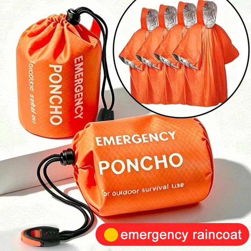 Tragbares Notfall-Regenponcho- – Camping Rain Poncho Bewertung und Preis