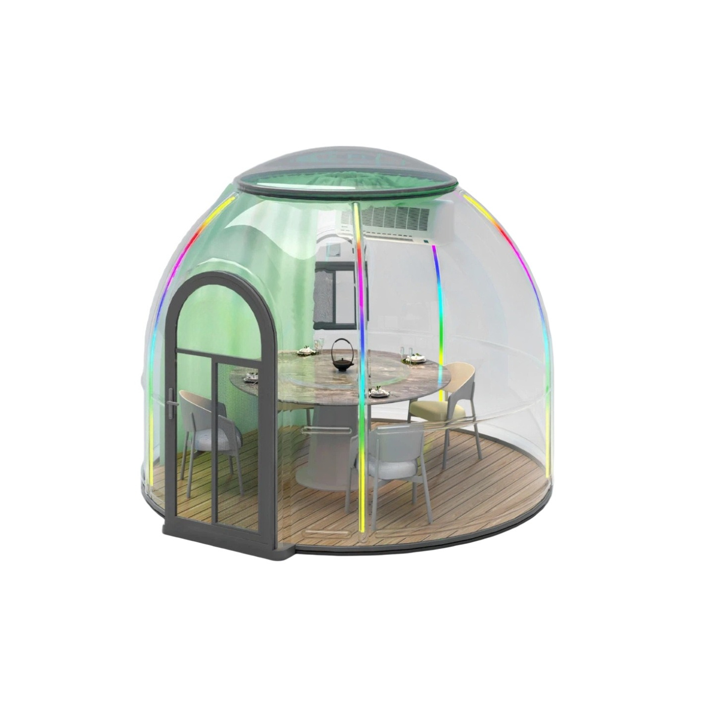 Transparentes Kuppelzelt, Outd – Outdoor Camping Exhibition Bewertung und Preis