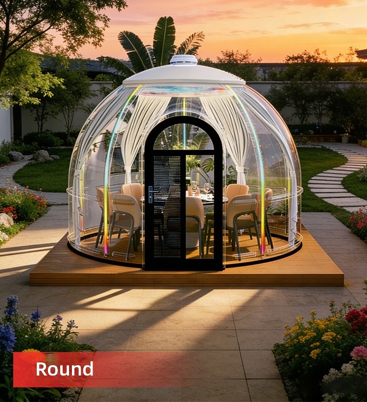 Transparentes Kuppelzelt, Outd – Outdoor Camping Exhibition Bewertung und Preis