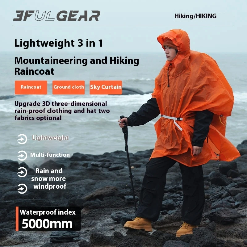 3F UL GEAR Ultraleichter Wande – Camping Rain Poncho Bewertung und Preis