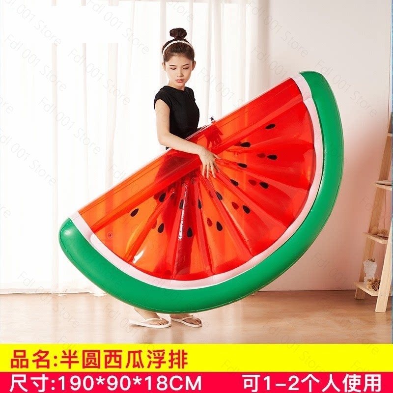 Wassermelonen-förmige aufblasb – Bed Outdoor Camping Bewertung und Preis