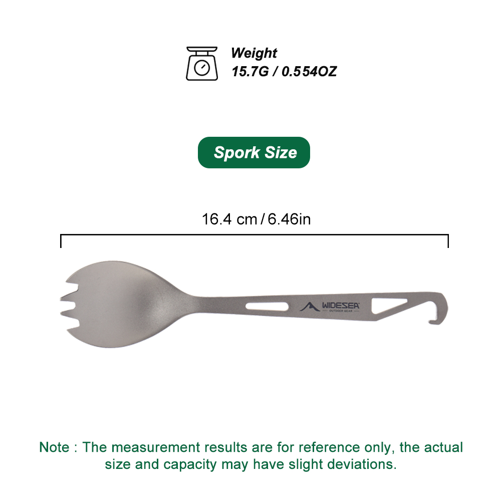 Widesea Camping-Kochset, Spork – Outdoor Camping Dining Set Bewertung und Preis