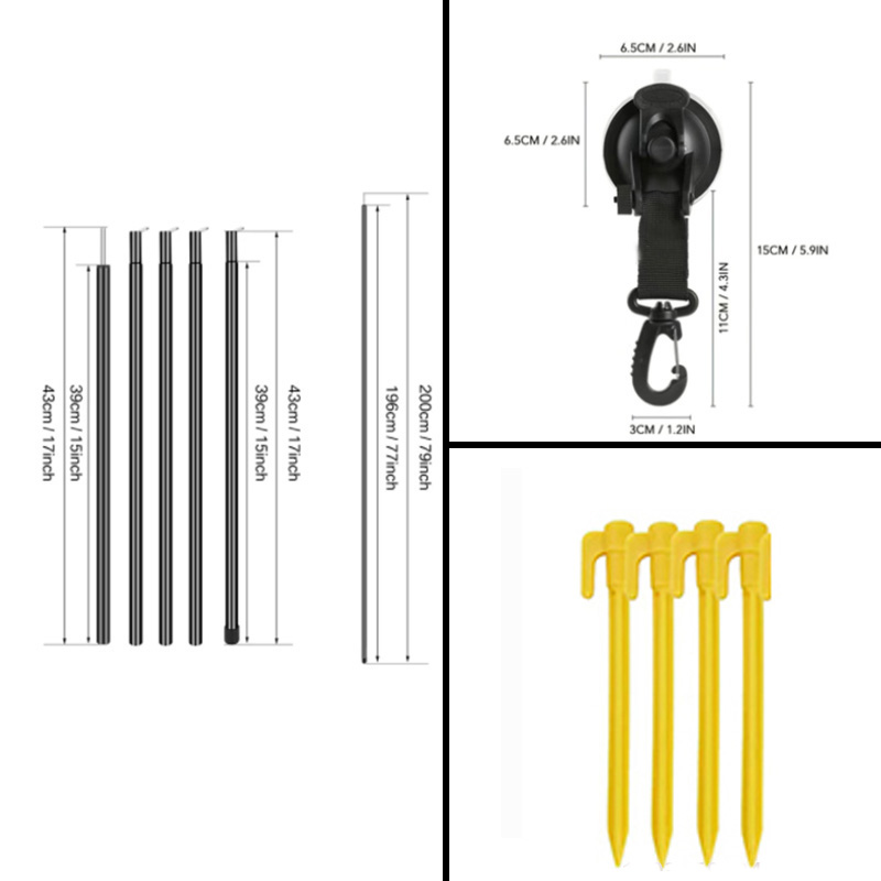 Einziehbare Auto-Seitenmarkise – Outdoor Camping Van Tent Bewertung und Preis