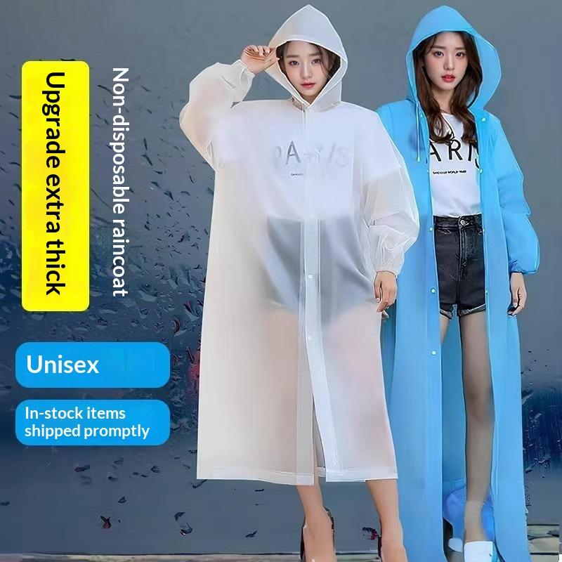 Neuer Regenmantel für Damen un – Camping Rain Poncho Bewertung und Preis