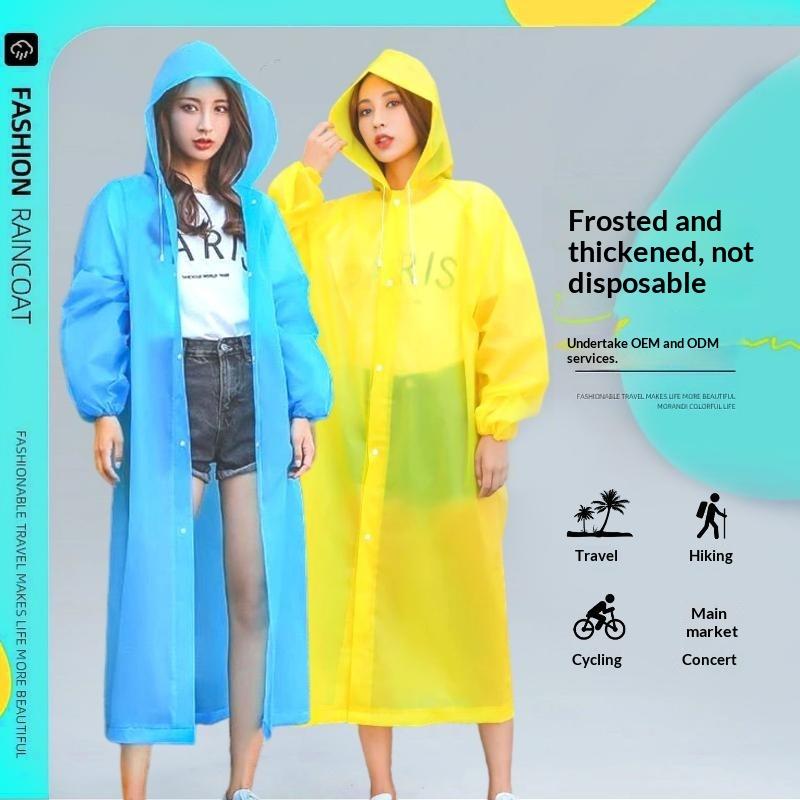 Neuer Regenmantel für Damen un – Camping Rain Poncho Bewertung und Preis