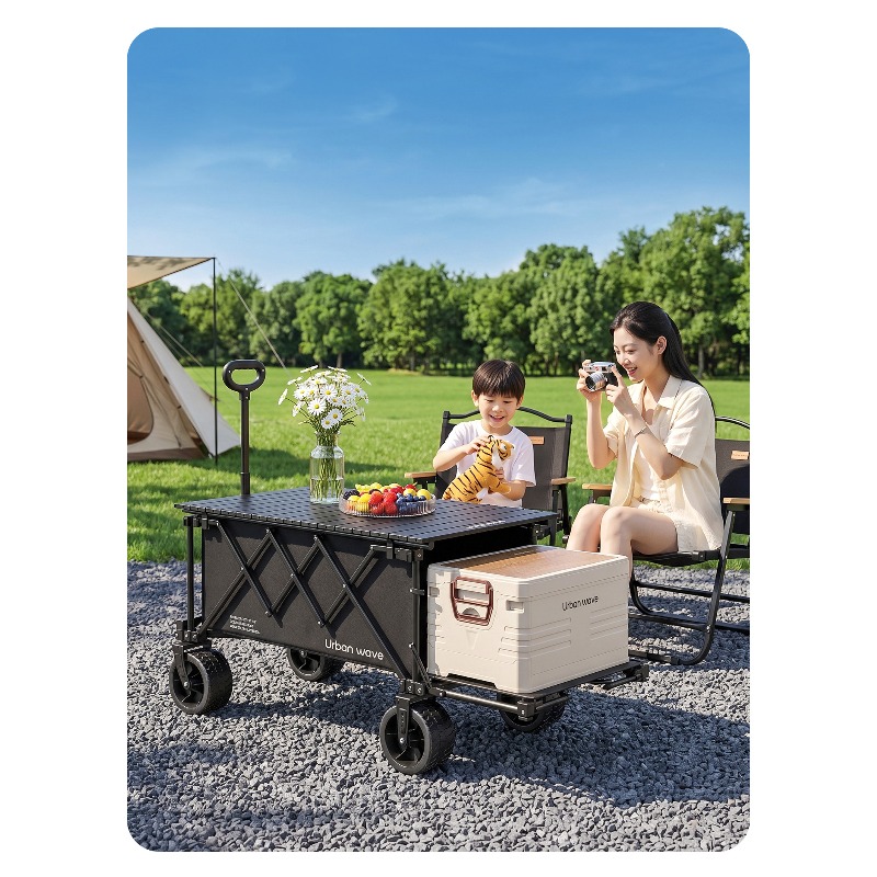 Faltbarer Campingwagen, zusamm – Outdoor Camping Trolley Bewertung und Preis