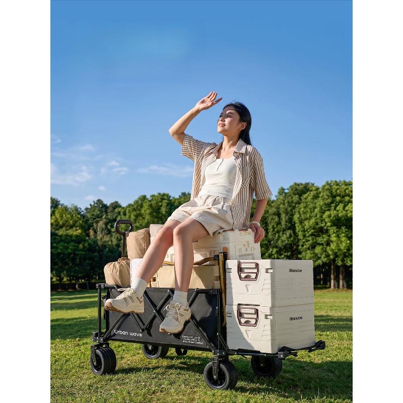 Faltbarer Campingwagen, zusamm – Outdoor Camping Trolley Bewertung und Preis