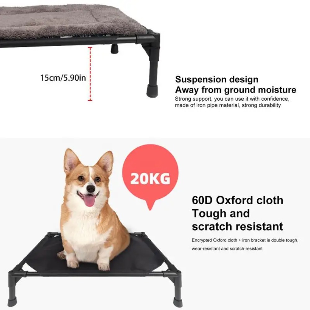 Erhöhtes Hundebett für Draußen – Outdoor Camping Dog Bed Bewertung und Preis