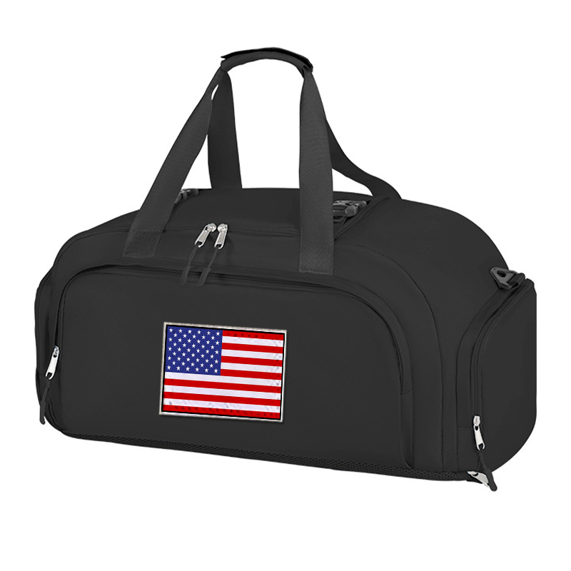 USA-Flagge Gym-Reisetasche mit – Outdoor Camping Usa Bewertung und Preis