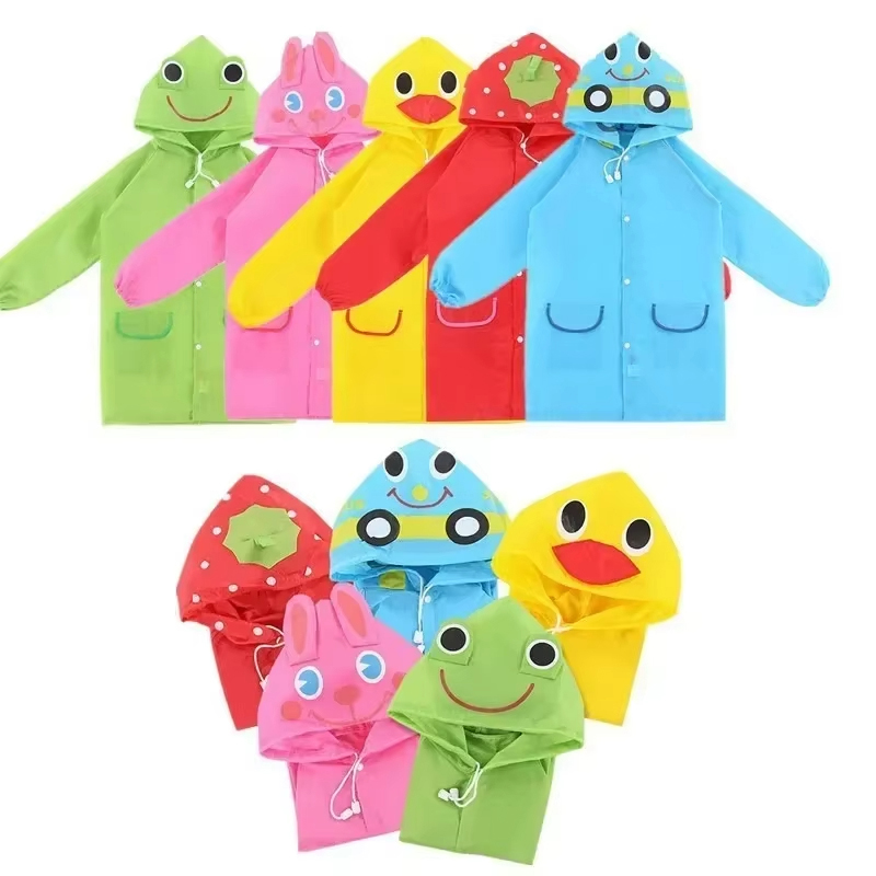 Regenmantel Kinder Cartoon Tie – Camping Rain Poncho Bewertung und Preis