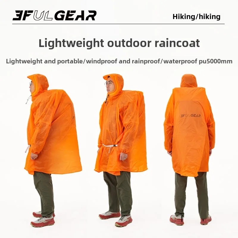 Ultraleichter Regenponcho 3F U – Camping Rain Poncho Bewertung und Preis
