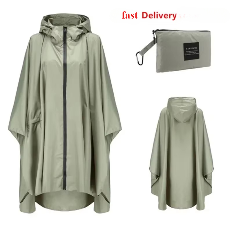 Nylon Motorrad Erwachsene Rege – Camping Rain Poncho Bewertung und Preis