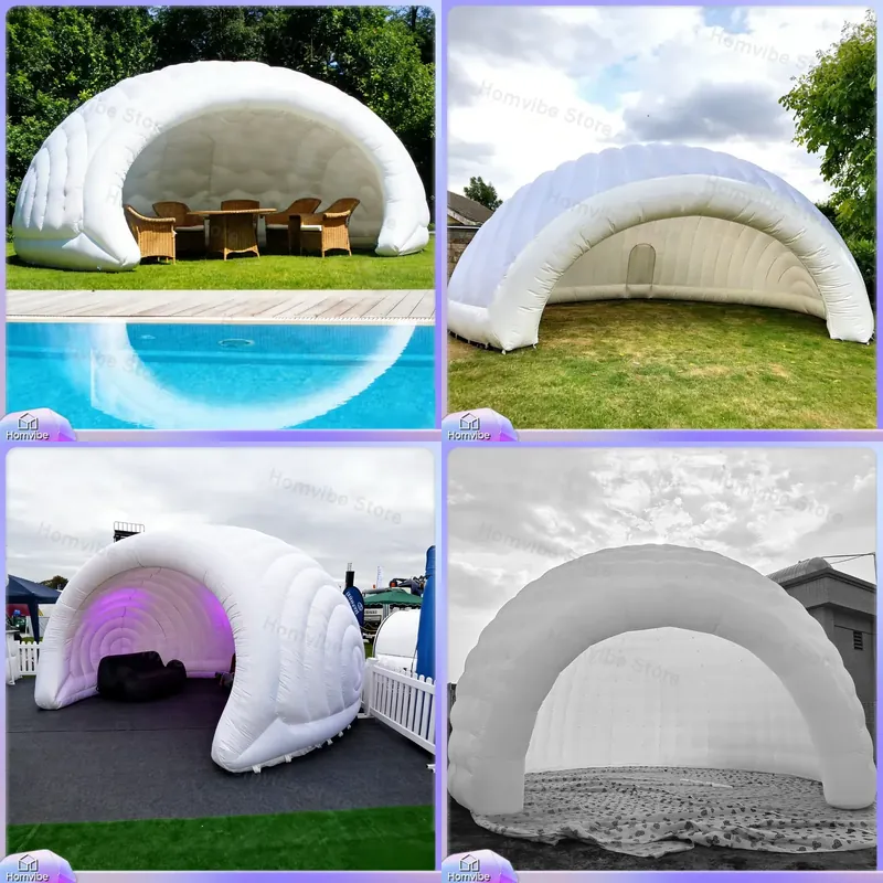 Leichtes Aufblasbares Kuppelze – Outdoor Camping Exhibition Bewertung und Preis